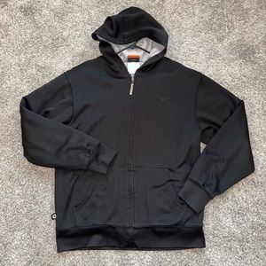 And1 Men’s Heavy Lined Zip-Up Winter Hoodie Size Large